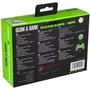 Fr-Tec Funda de Silicona + Grips Glow In The Dark para PS4 - Verde